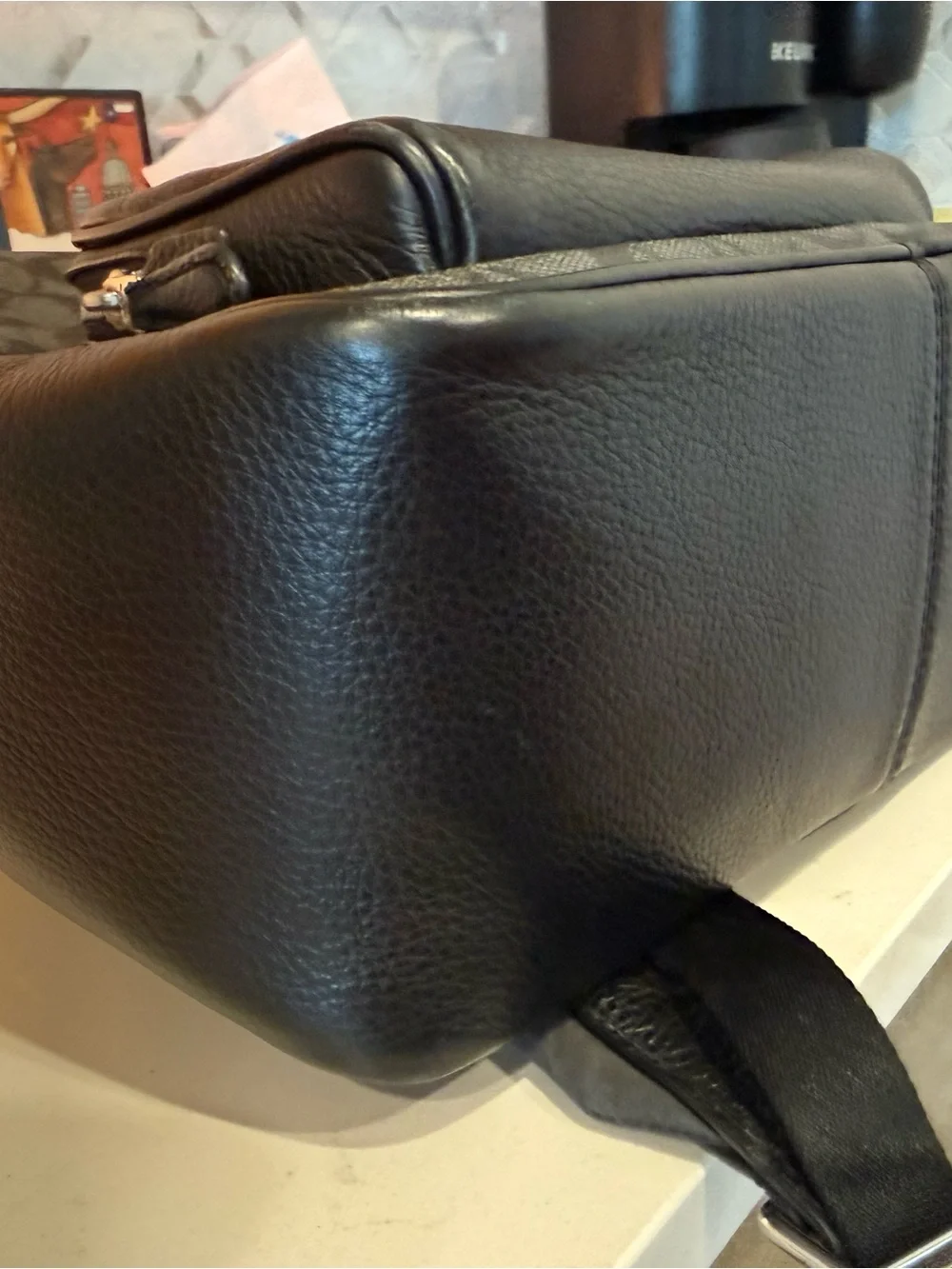 Coach backpack signature